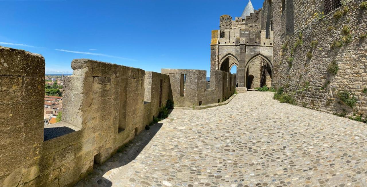 Tout Confort ! Climatisation, Centre-Ville, Parking, Terrasse, Wifi, Netflix Carcassonne Exterior foto